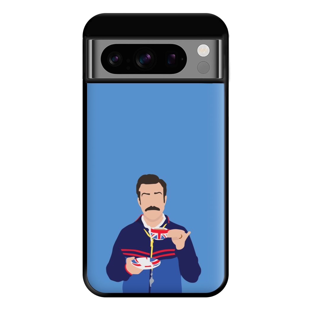 Ted Drinking Tea Phone Case for Google Pixel 8 Pro