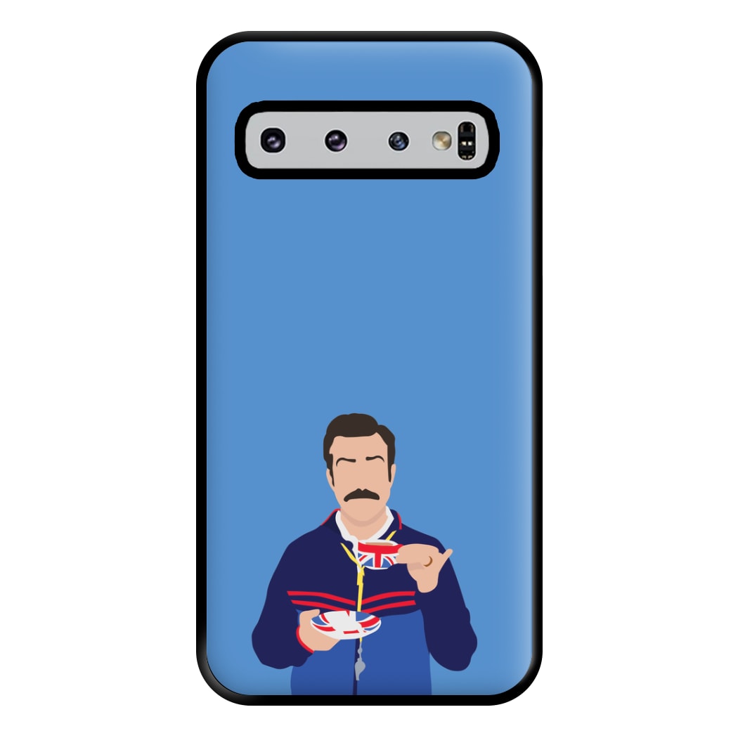 Ted Drinking Tea Phone Case for Galaxy S10 Plus