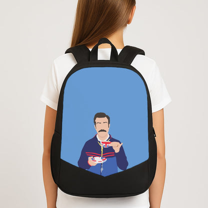 Ted Drinking Tea Backpack