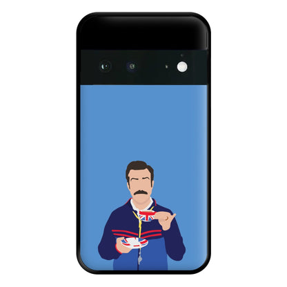 Ted Drinking Tea Phone Case for Google Pixel 6a