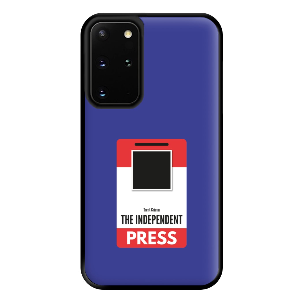 The Independent Press Phone Case for Galaxy S20 Plus