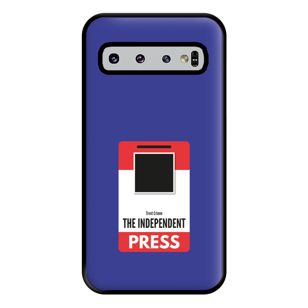 The Independent Press Phone Case for Galaxy S10 Plus