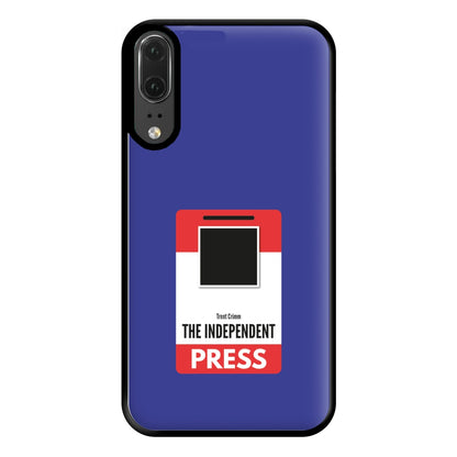 The Independent Press Phone Case for Huawei P20