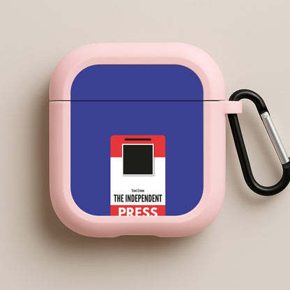 The Independent Press Pink AirPods Case