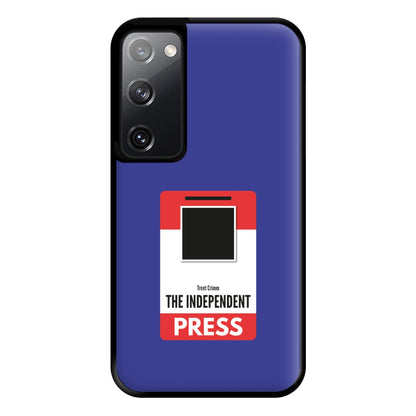 The Independent Press Phone Case for Galaxy S20