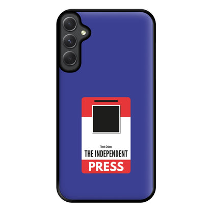 The Independent Press Phone Case for Galaxy A34