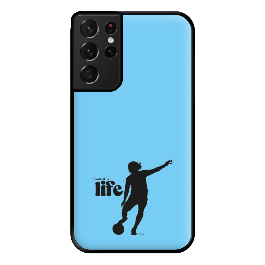 Football Is Life Phone Case for Galaxy S21 Ultra