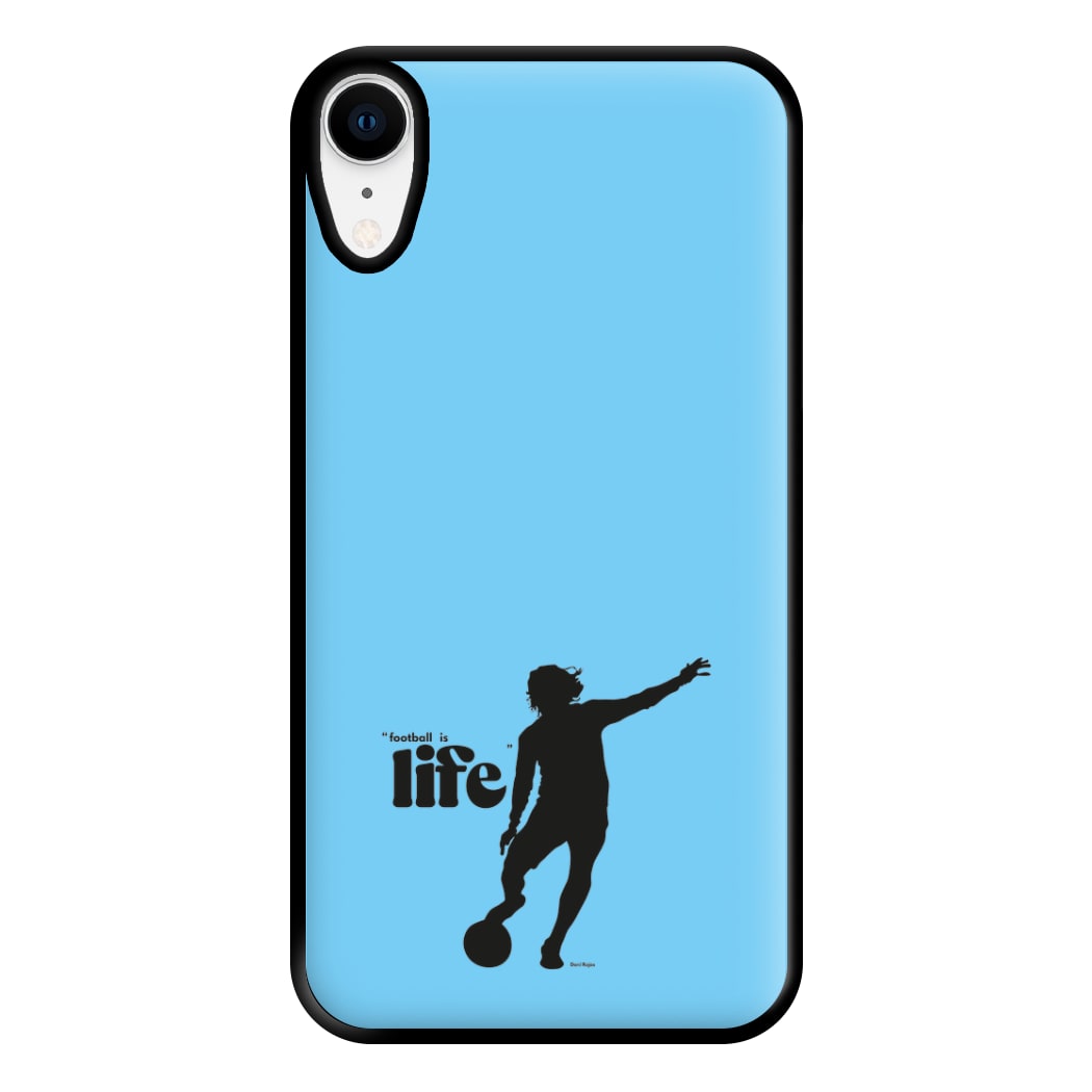 Football Is Life Phone Case for iPhone XR