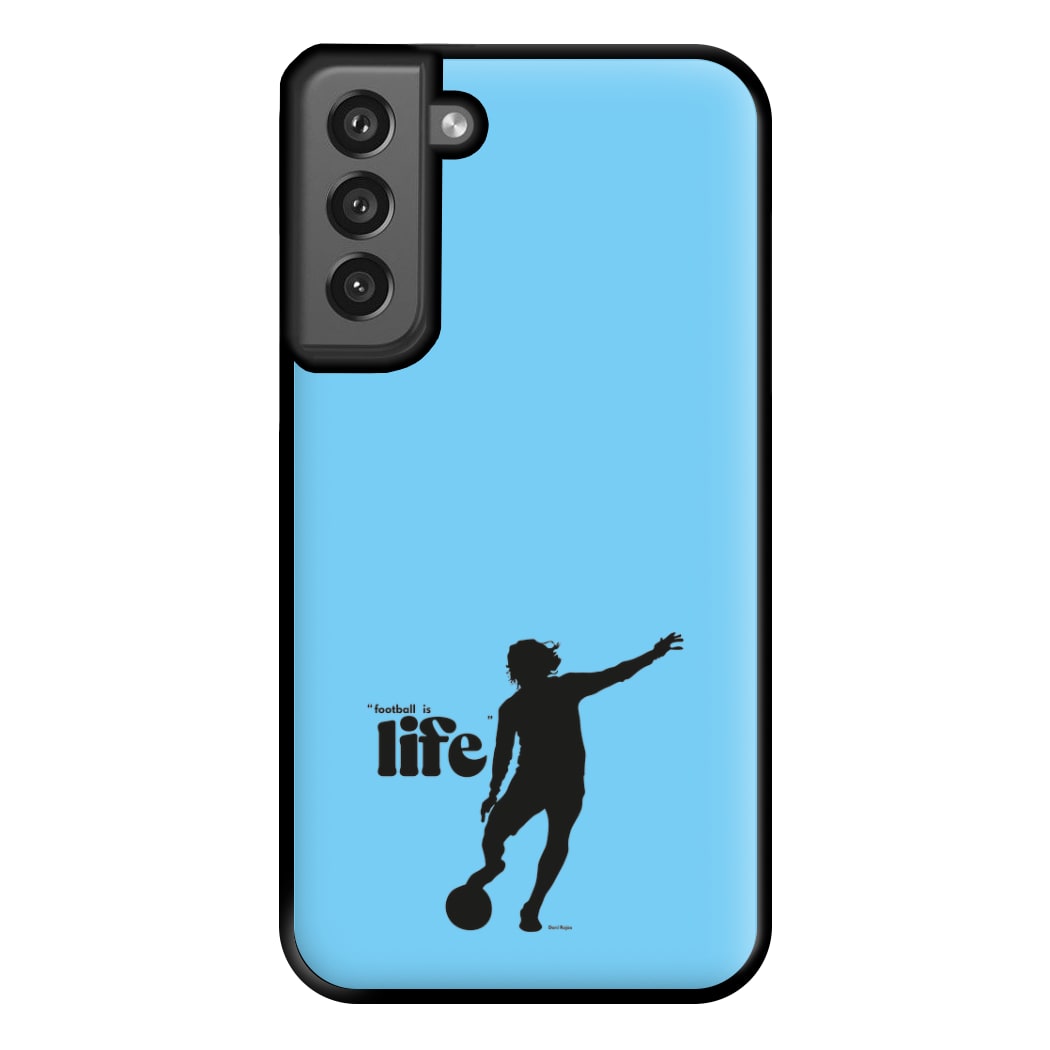 Football Is Life Phone Case for Galaxy S21FE