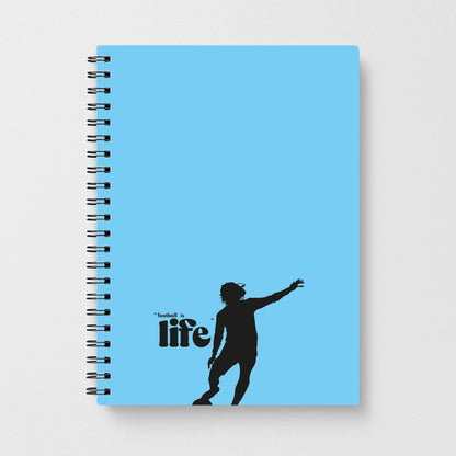 Football Is Life Notebook