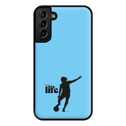 Football Is Life Phone Case for Galaxy S21 Plus