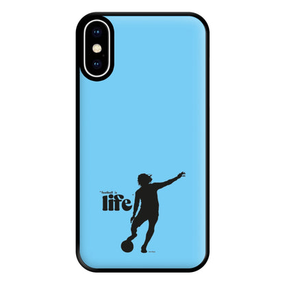 Football Is Life Phone Case for iPhone XS Max