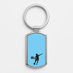Football Is Life Luxury Keyring