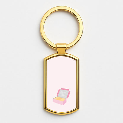 Biscuits Gold Keyring