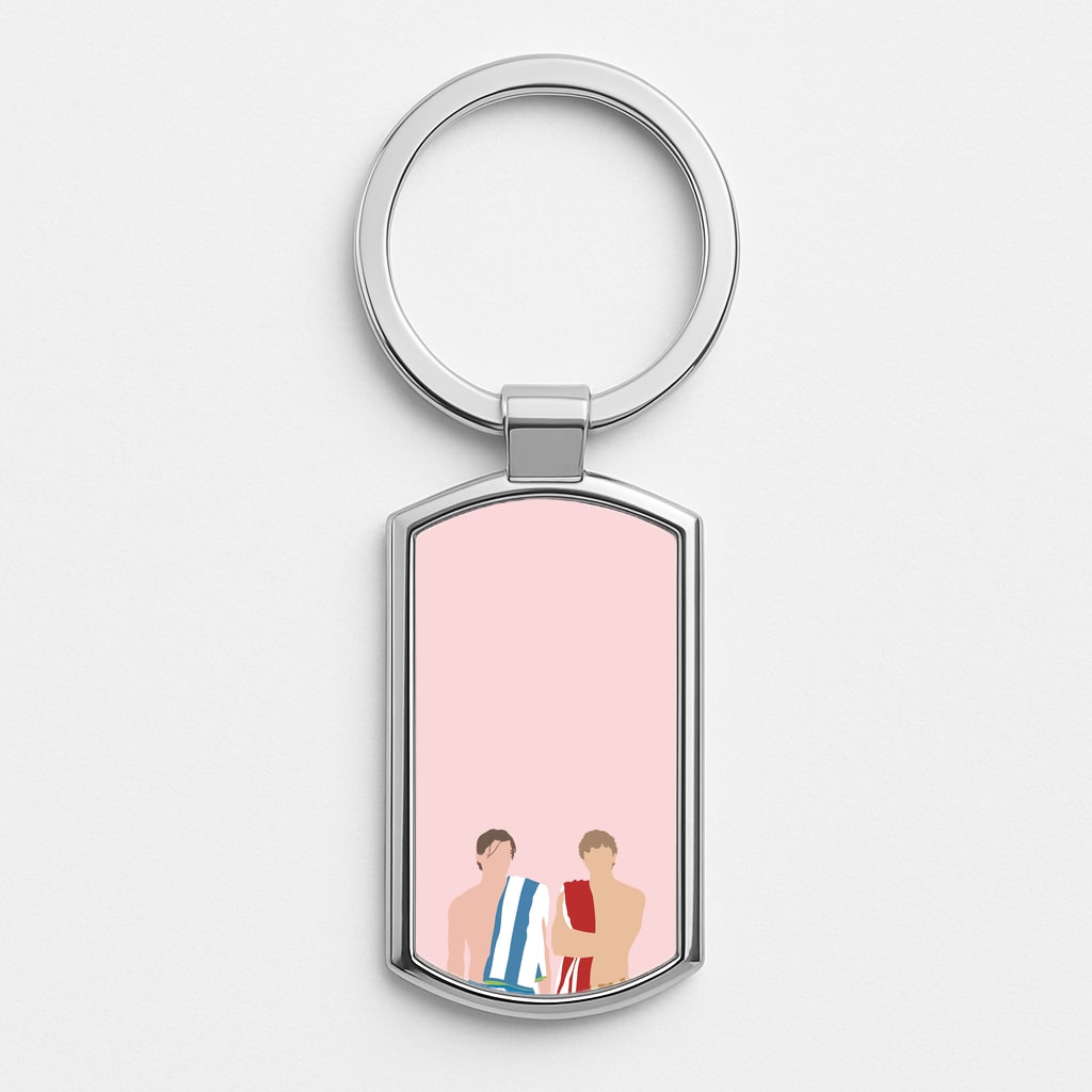 Conrad And Jeremiah - TSITP Silver Keyring