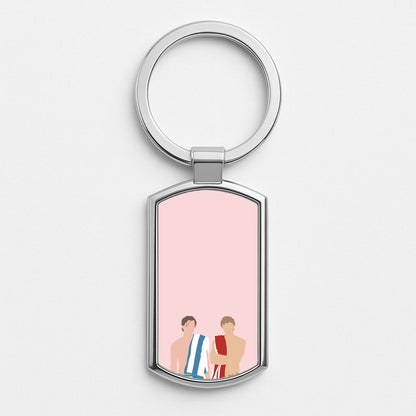 Conrad And Jeremiah - TSITP Silver Keyring