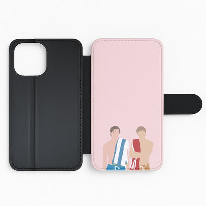 Conrad And Jeremiah - TSITP Flip Phone Case