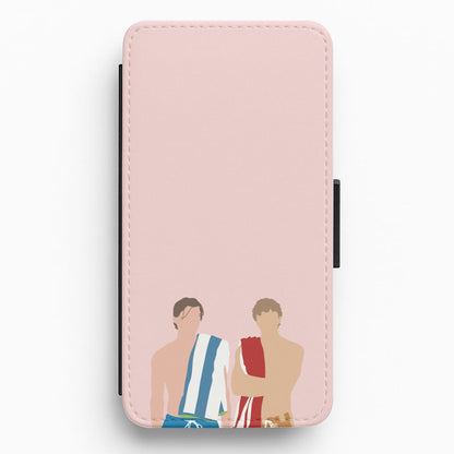 Conrad And Jeremiah - TSITP Flip / Wallet Phone Case