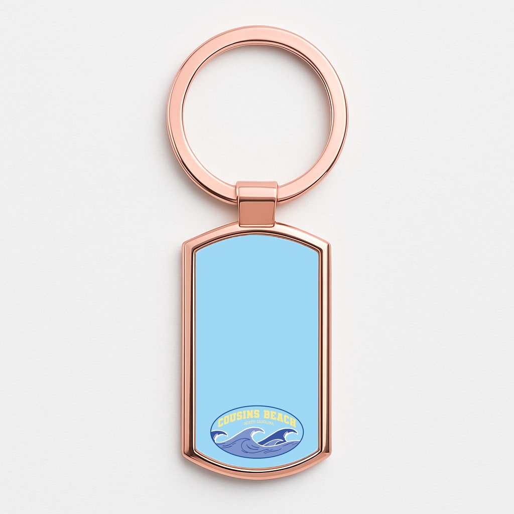 Wave - TSITP Rose Gold Keyring