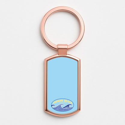 Wave - TSITP Rose Gold Keyring