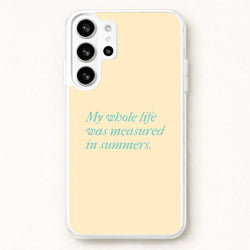 Measured In Summers Phone Case for Galaxy S26 Ultra
