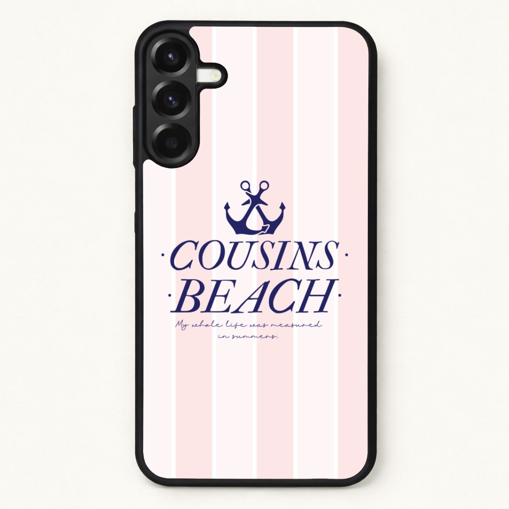 Stripes Cousin Beach Phone Case for Galaxy A57