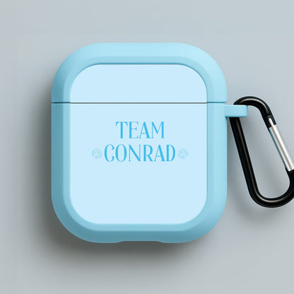 Seashells Team Conrad Blue AirPods Case