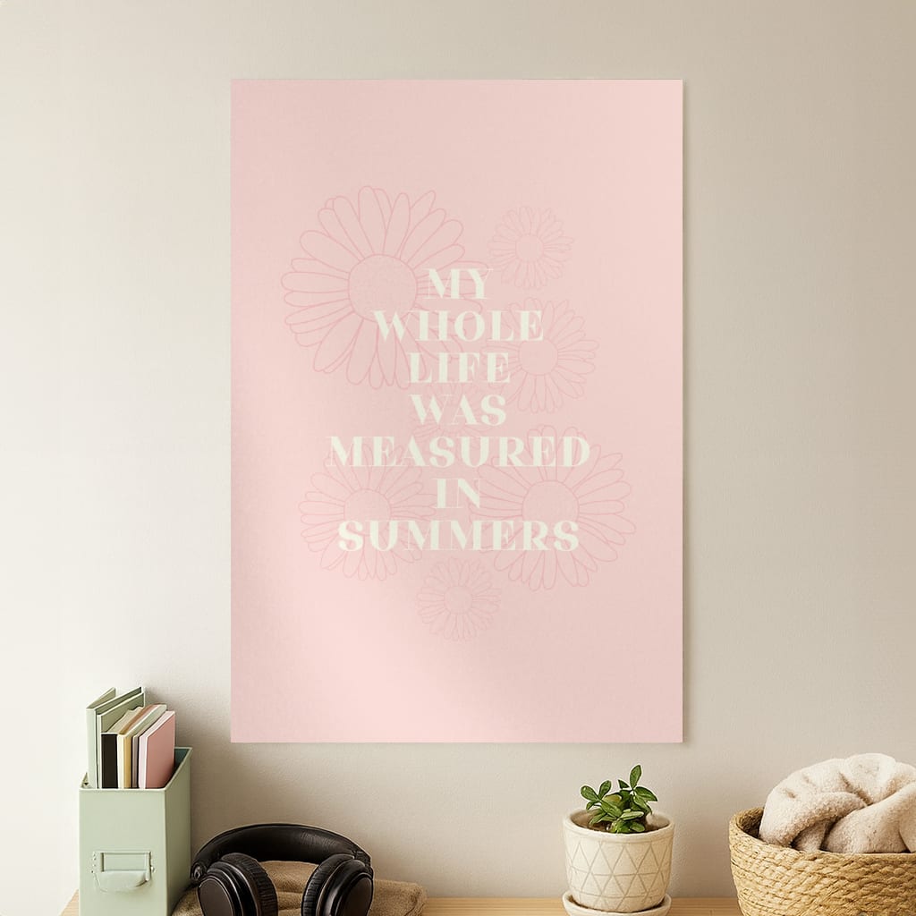 Dasies Quote Poster