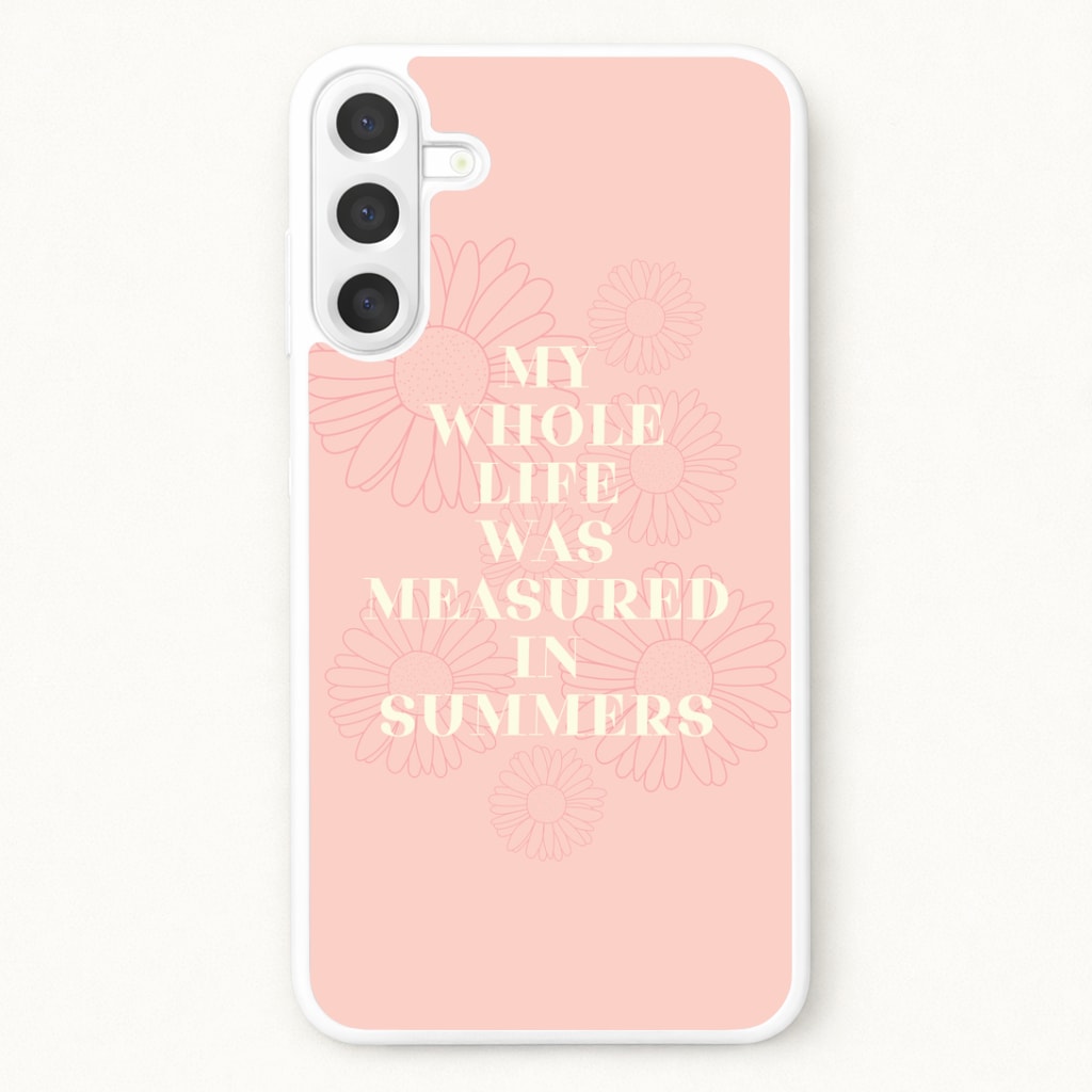 Dasies Quote Phone Case for Galaxy A17