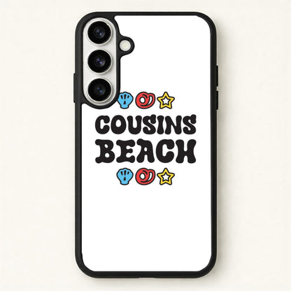 Cartoon Cousins Beach Phone Case for Galaxy S26