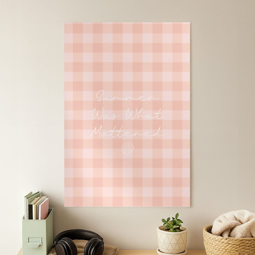 Summer Was What Mattered Poster