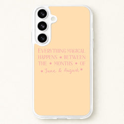 Everything Magical Happens Phone Case for Galaxy S26 Plus