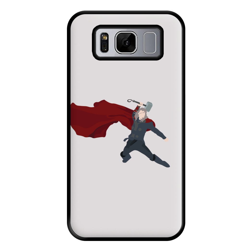 Cape Flowing - Thor Phone Case for Galaxy S8 Plus