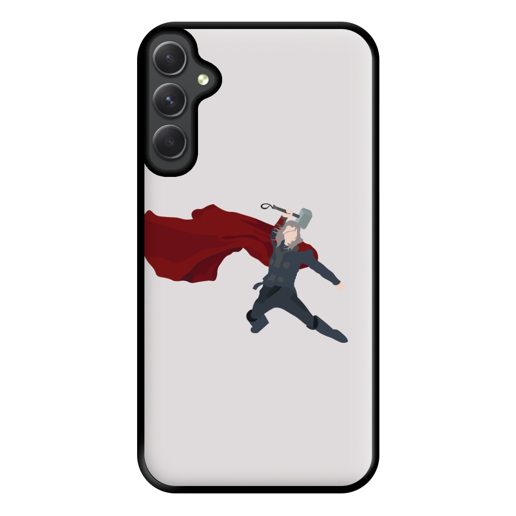 Cape Flowing - Thor Phone Case for Galaxy A54