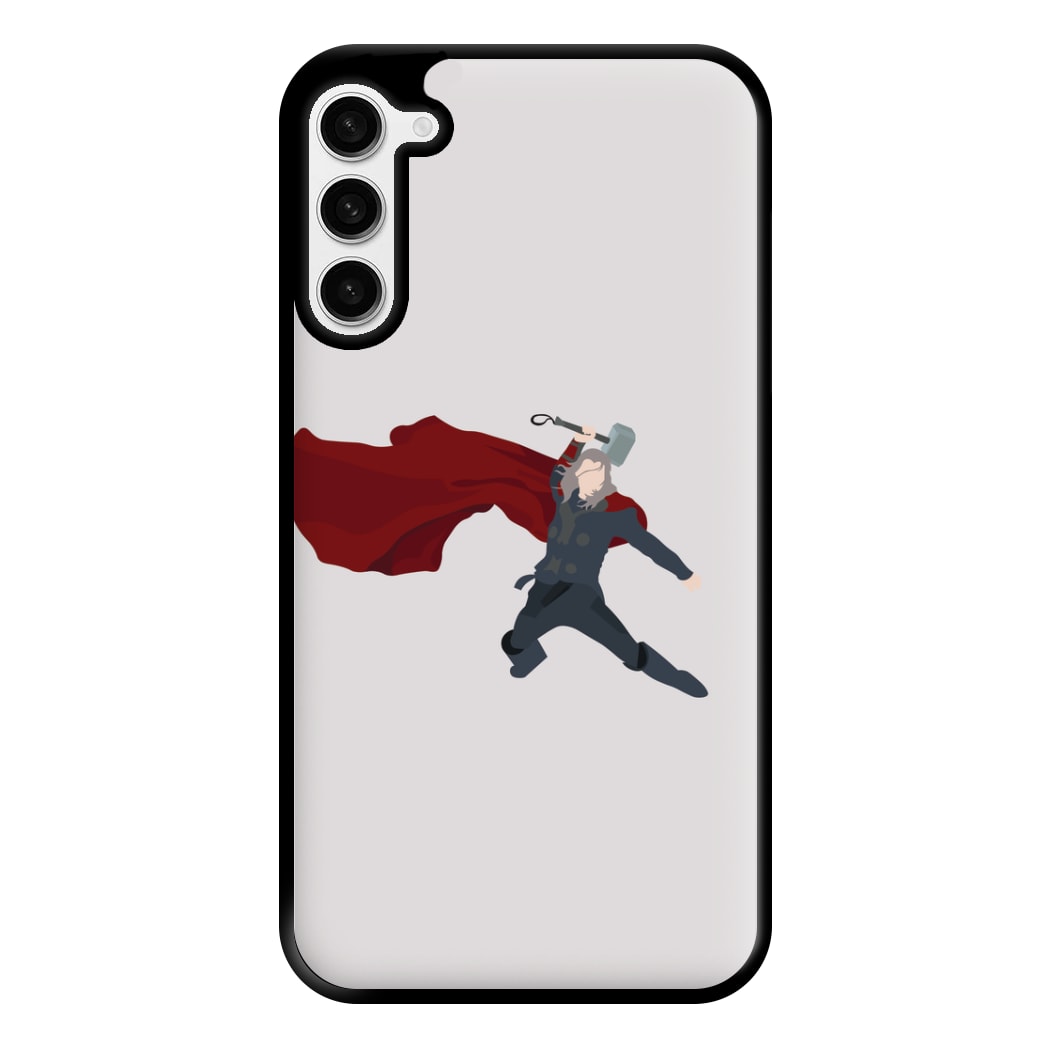 Cape Flowing - Thor Phone Case for Galaxy S23 Plus