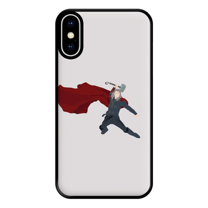 Cape Flowing - Thor Phone Case for iPhone XS Max