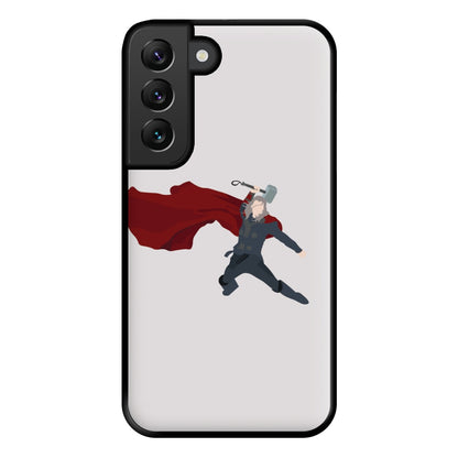 Cape Flowing Phone Case for Galaxy S22 Plus