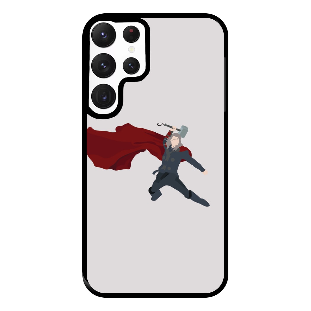 Cape Flowing - Thor Phone Case for Galaxy S22 Ultra