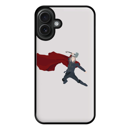 Cape Flowing - Thor Phone Case for iPhone 16 Plus