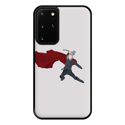 Cape Flowing - Thor Phone Case for Galaxy S20 Plus