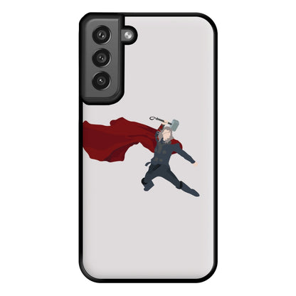 Cape Flowing - Thor Phone Case for Galaxy S21FE