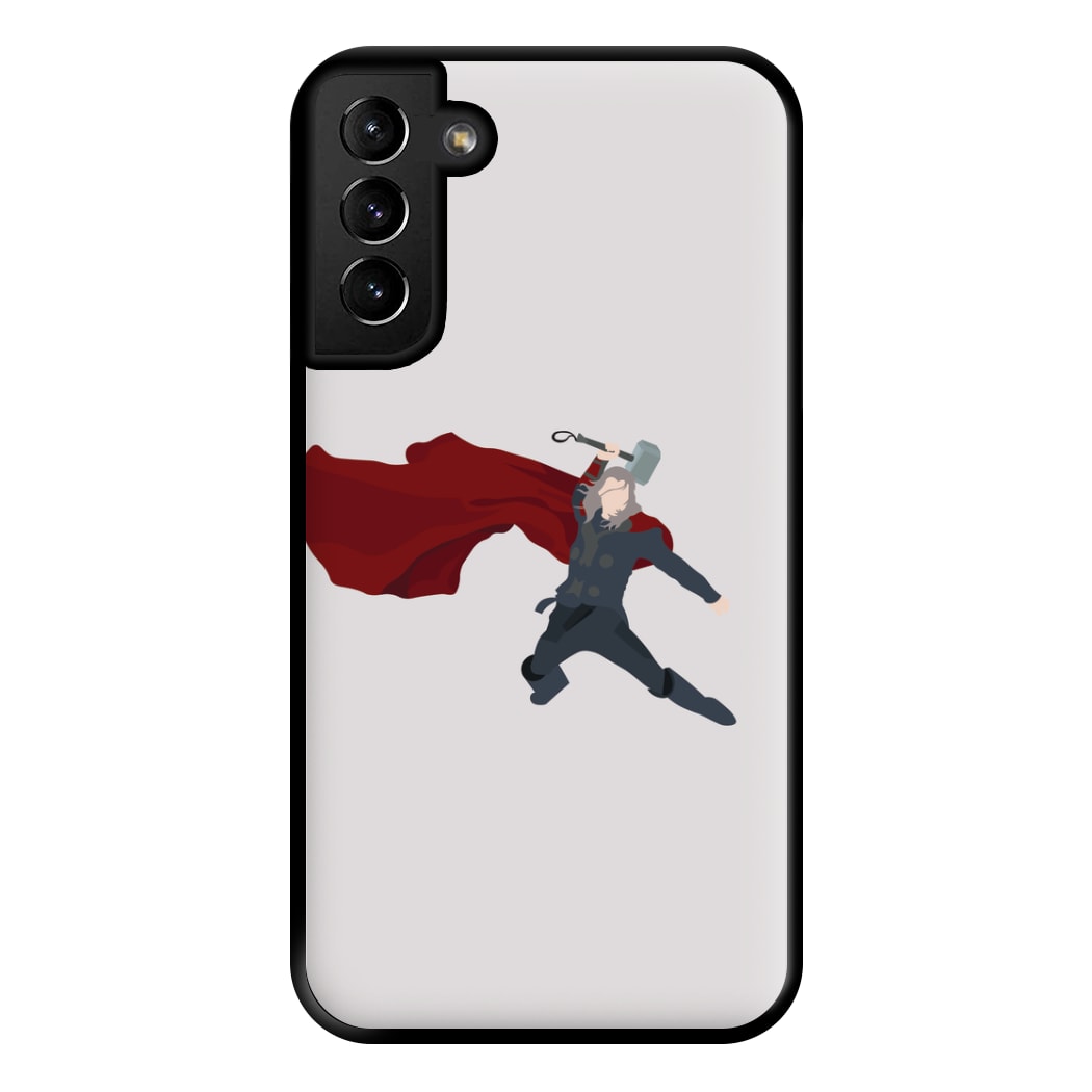 Cape Flowing - Thor Phone Case for Galaxy S21 Plus