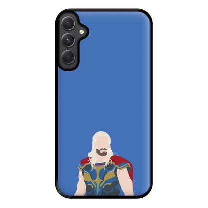 Almighty Thor Phone Case for Galaxy A34