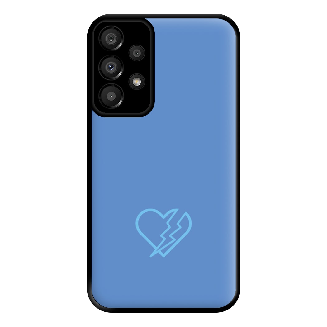 Lightning Heart Phone Case for Galaxy A33