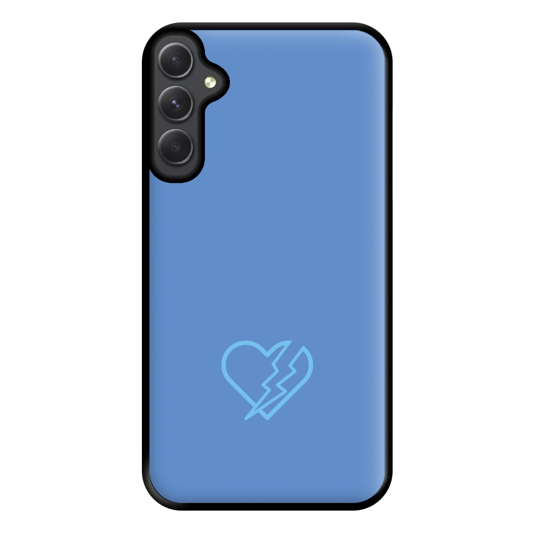 Lightning Heart Phone Case for Galaxy A34