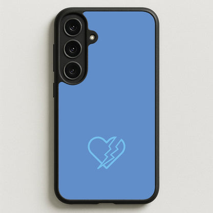 Lightning Heart Phone Case for Galaxy S25FE