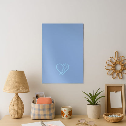 Lightning Heart Art Print