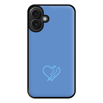 Lightning Heart Phone Case for iPhone 16 Plus