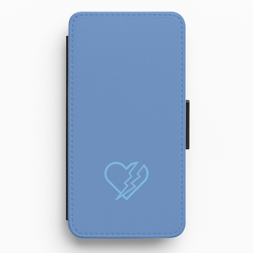 Lightning Heart Flip / Wallet Phone Case