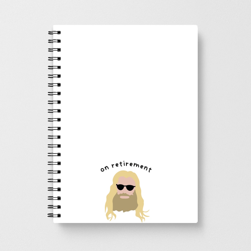 On Retirement Notebook